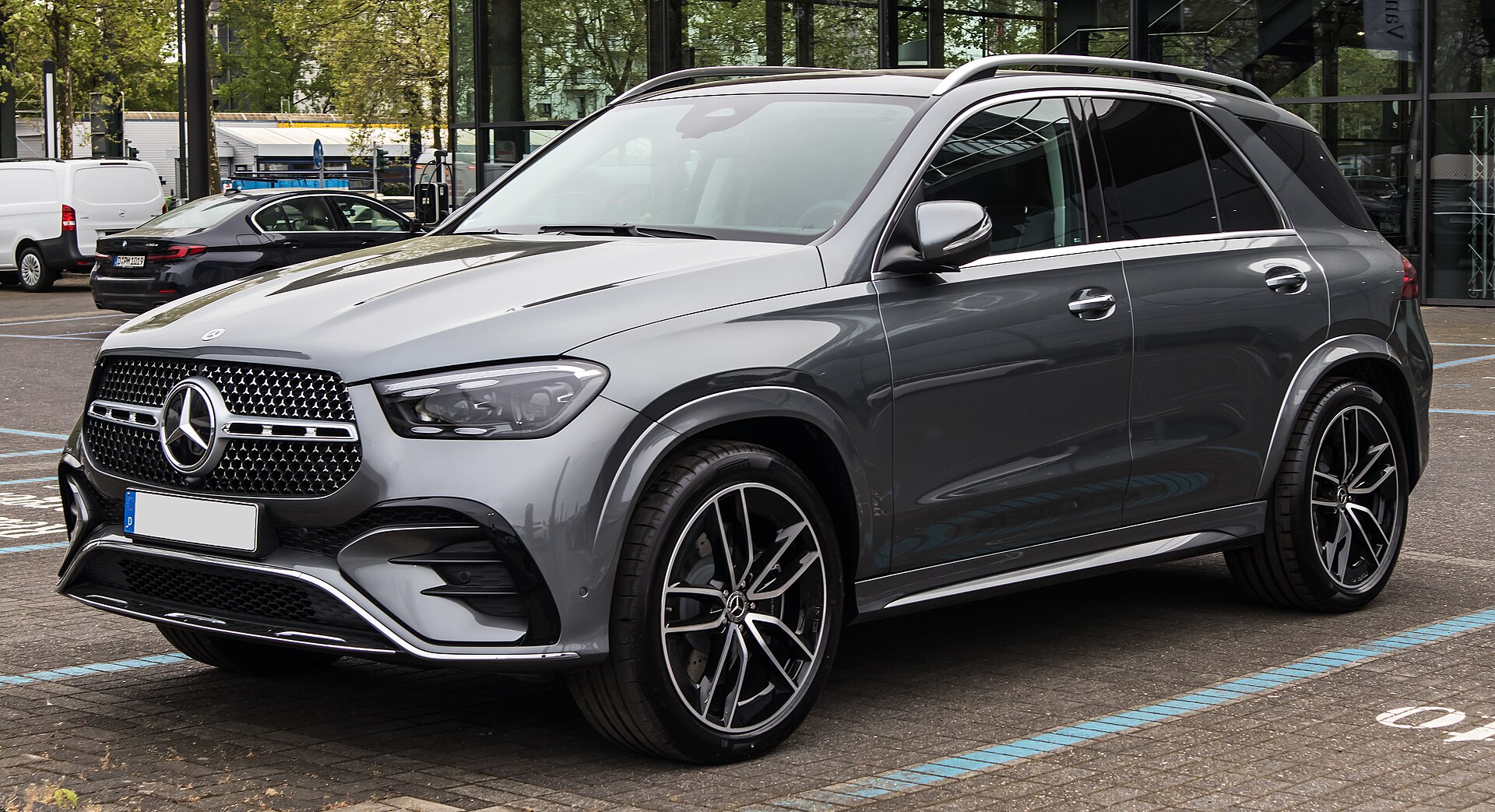 Mercedes GLE AMG Line, face avant