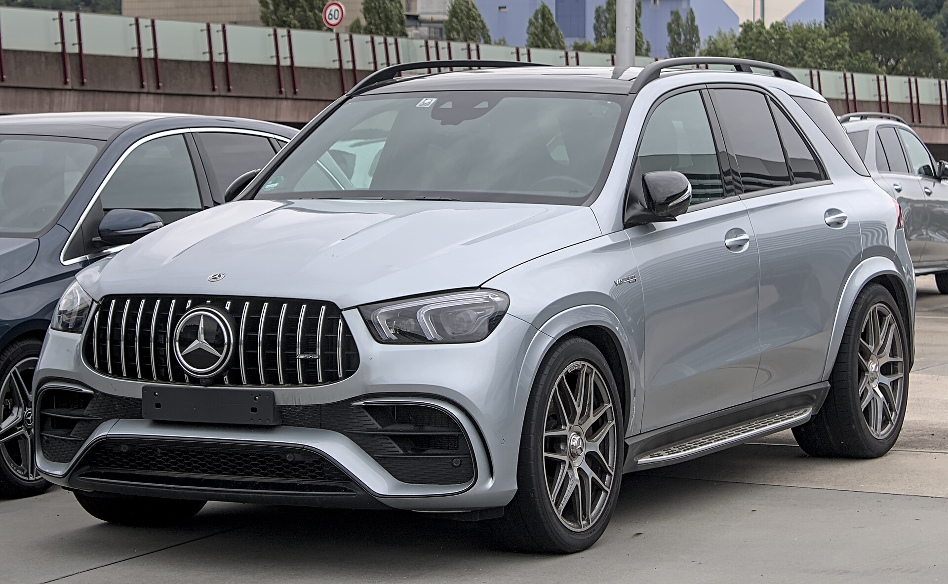 Mercedes-AMG GLE, trois-quarts avant