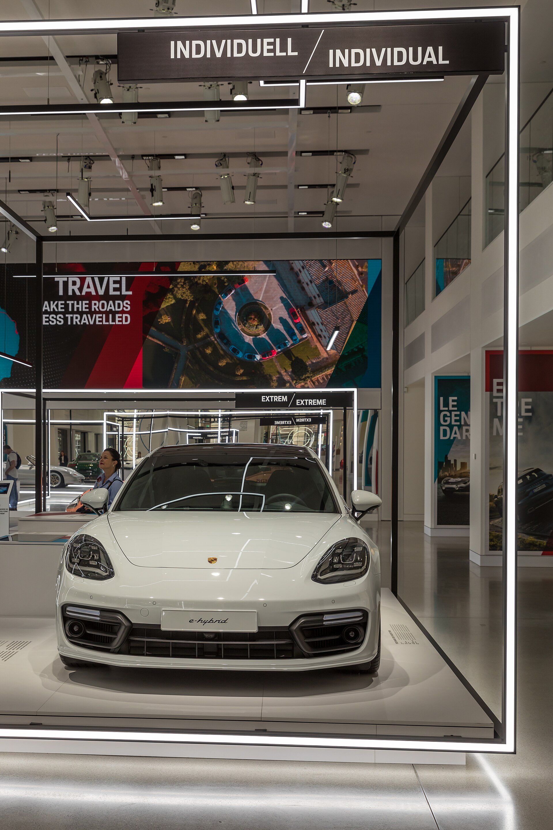 Porsche Panamera de profil, Berlin