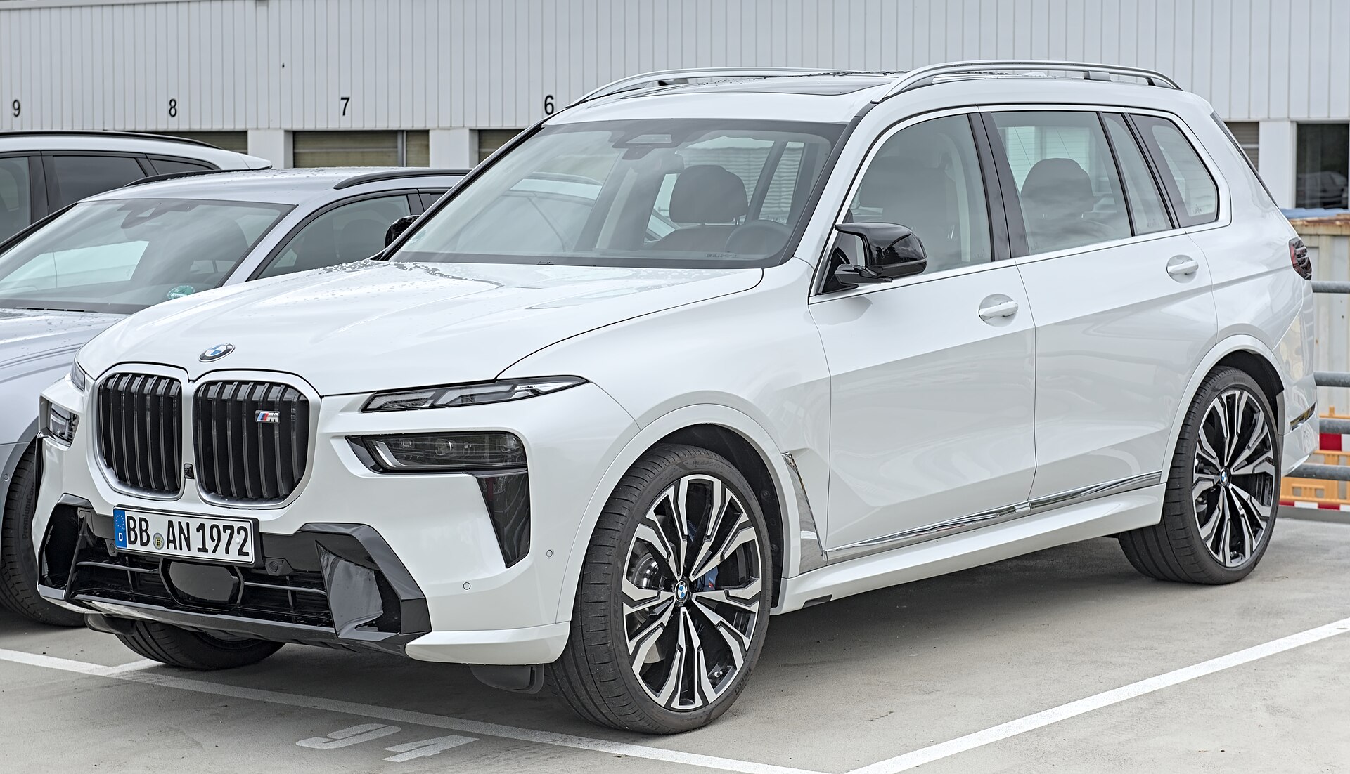 BMW X7, face avant